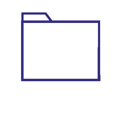 Animated tax report folder